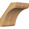 Ekena Millwork 6"W x 8"D x 8"H Legacy Rough Sawn Knee Brace, Western Red Cedar BRC06X08X08LEC00RWR - alternate 1